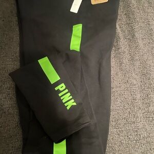 Pink Active Victoria’s Secret High Waist Full Length Legging